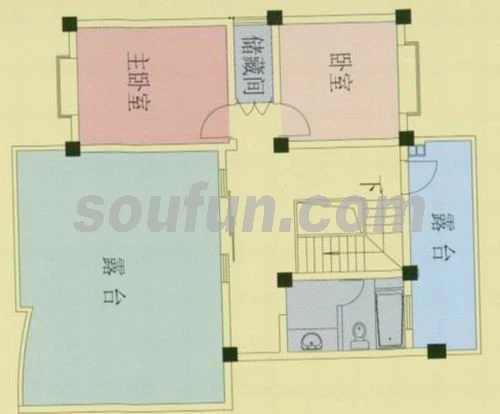 青青小镇A6 3室2厅2卫1厨 173.00㎡