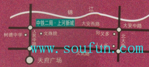 上河新城交通图