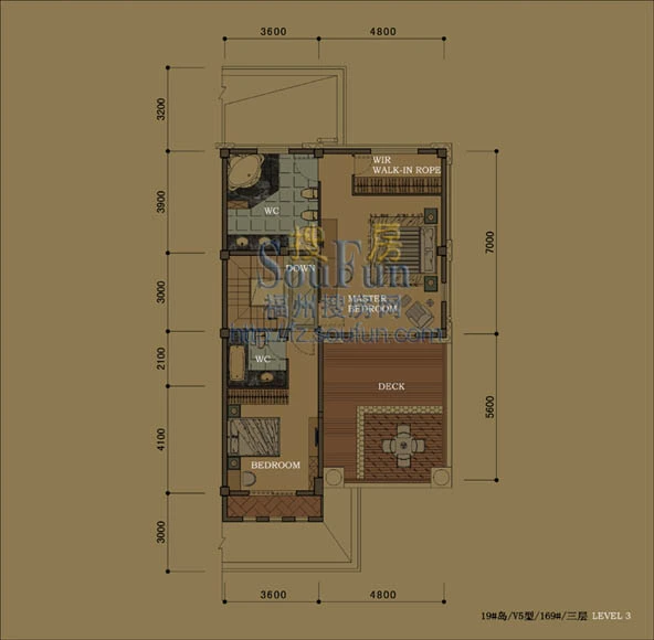 名城港湾户型图