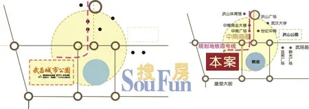 城市公园 项目位置图