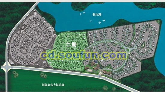 牧马山易城小区规划图