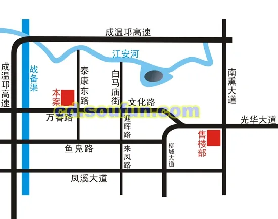 德坤竹韵坊交通图