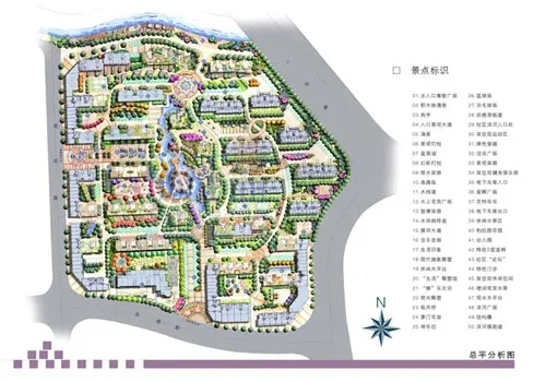 金辉枫尚二期总平面图