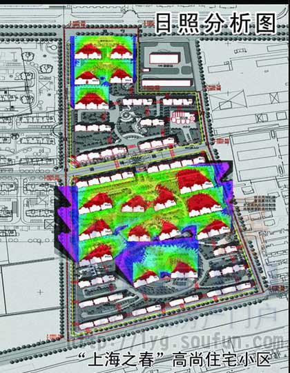 日照分析图