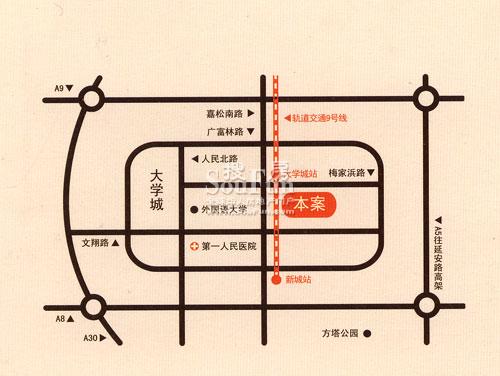 御上海交通图