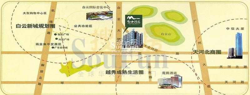 尚山佳境交通图