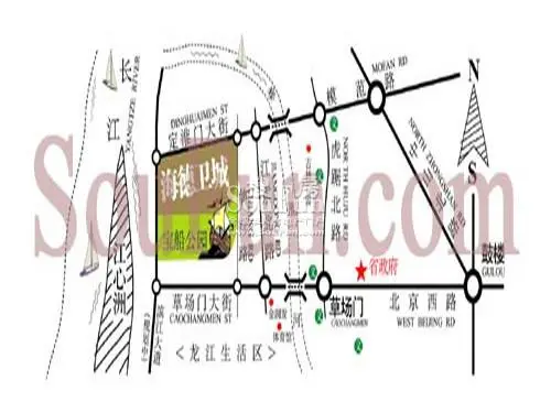 海德卫城交通图