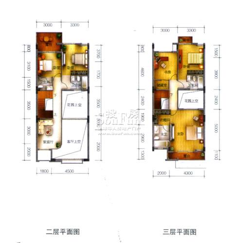 沿海翡翠湾别墅户型图