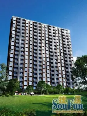 万科金色城市的相册-效果图