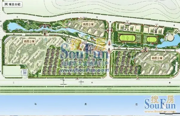 华润橡树湾的相册-华润橡树湾项目规划图:高层公寓分布图 -效果图-户型设计图-建筑图-平面图-福州搜房网