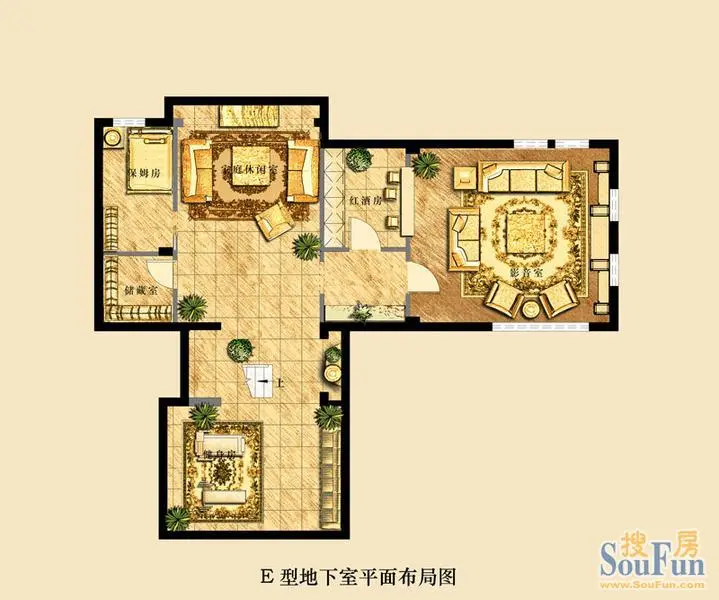 保利叶上海别墅户型图