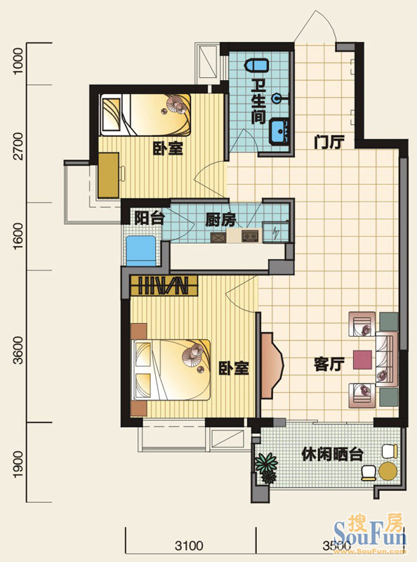 【户型设计】新户型设计方案再次来袭-上东一号业主论坛 成都搜房网