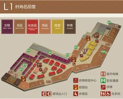商场平面图图片_商场平面图图片下载