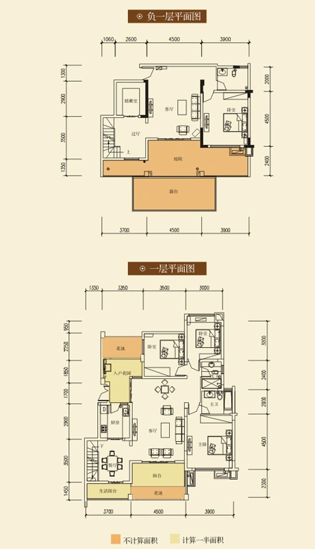 佳乐国际城一期一批次b1户型 231.00㎡高清图片