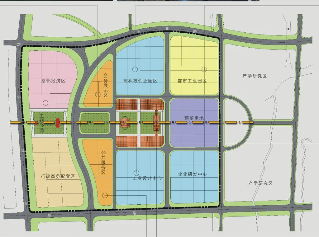 上海嘉定工业区区域规划