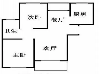 文宝苑上海 文宝苑 户型图 2室2厅1卫1厨 0.00㎡