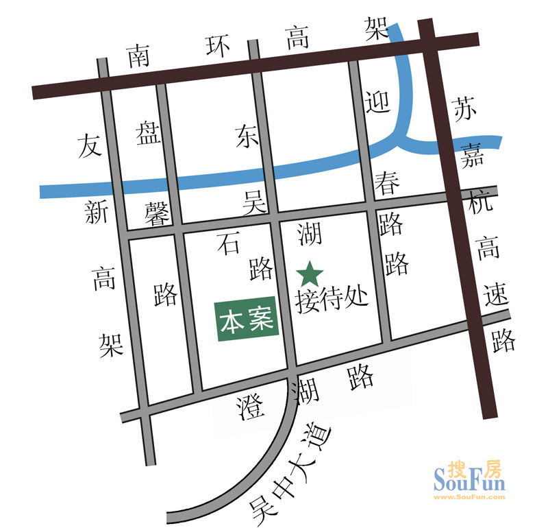 仁泰花园交通图