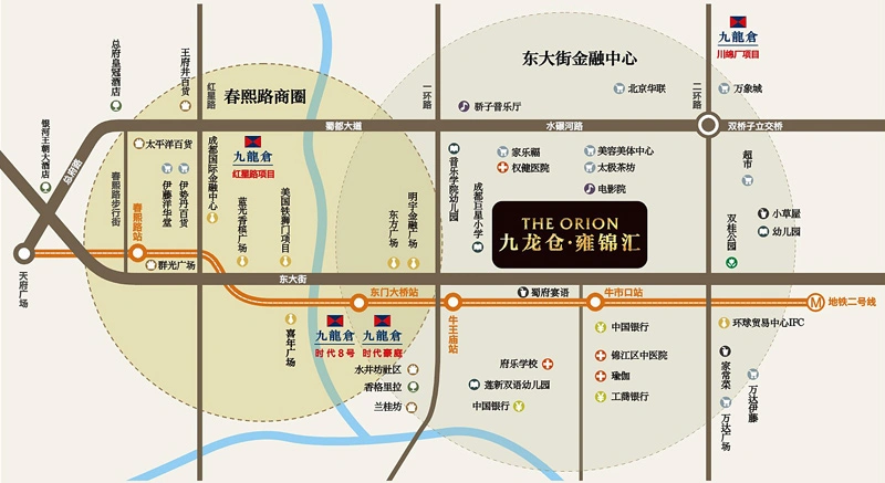 九龙仓擎天半岛交通图