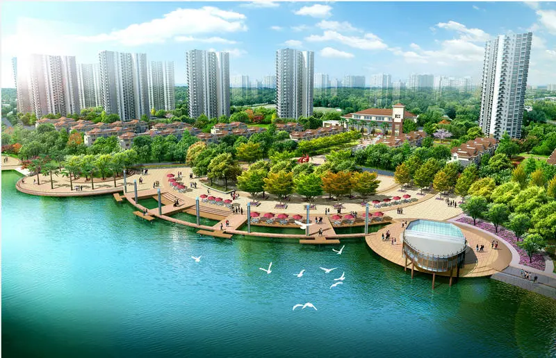 万裕龙庭水岸效果图