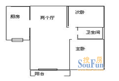 浦发绿城799弄小区上海 浦发绿城799弄 户型 1室1厅1卫1厨 0.00㎡