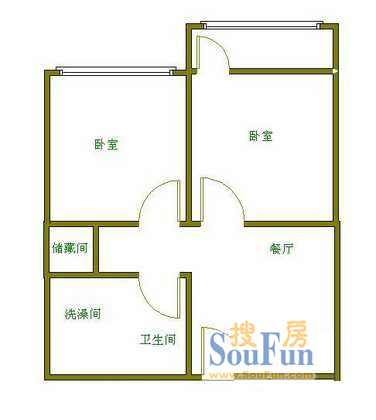 乐业五村上海 乐业五村 户型 2室1厅1卫1厨 0.00㎡