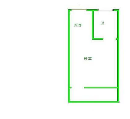 汇成一村上海 汇成一村 户型图 1室0厅1卫1厨 0.00㎡