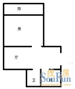 海滨七村上海 海滨七村 户型 1室1厅1卫1厨 0.00㎡