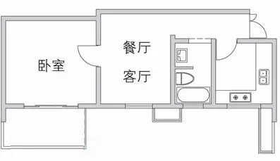 环绿国际环绿国际1室2厅1卫1厨 1室2厅1卫1厨 0.00㎡