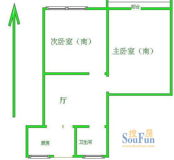 海运新村上海 海运新村 户型 2室1厅1卫1厨 0.00㎡