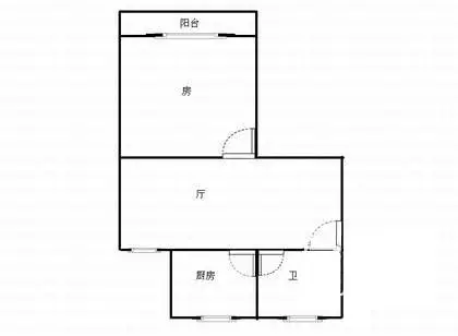 虹康新苑上海 虹康新苑 户型图 1室1厅1卫1厨 0.00㎡