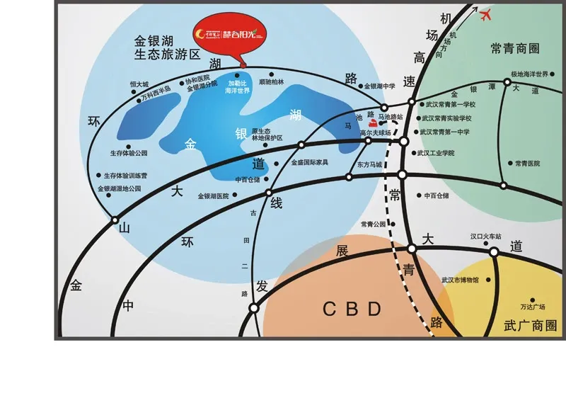 限购令催热武汉郊区楼盘 金银湖片区成抢手馍