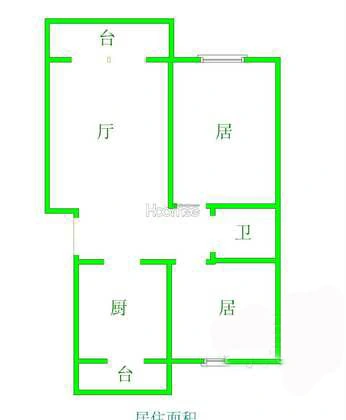 伍子胥弄伍子胥弄 户型图 2室2厅1卫1厨 0.00㎡