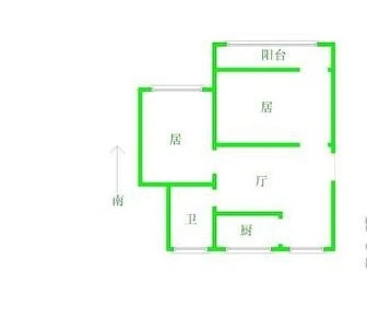 轻机宿舍轻机宿舍 户型图 2室1厅1卫1厨 0.00㎡