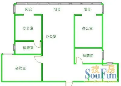 成都高速大厦成都高速大厦户型图&nbsp;3室2厅2卫1厨 0.00㎡