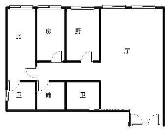 锦明大厦户型图