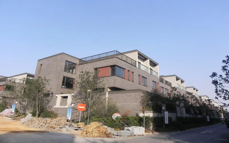 山水名家项目施工现场实景(2010.12.24-绍兴搜房网