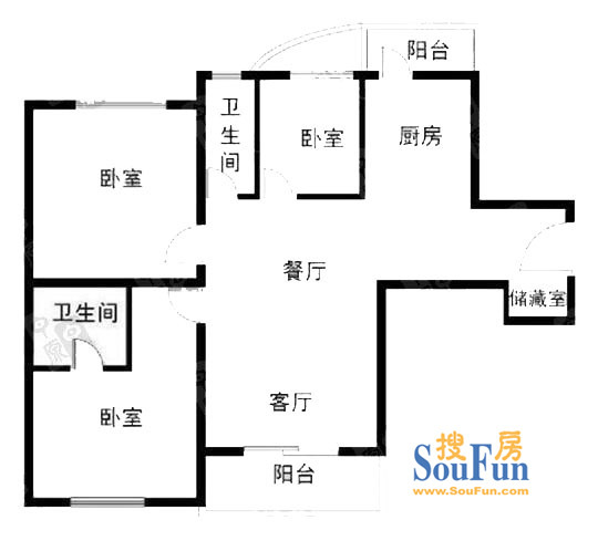 天宝路358弄小区上海 天宝路358弄 户型 2室2厅2卫1厨 0.00㎡