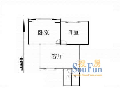 南大路76弄小区上海 南大路76弄 户型 2室2厅1卫1厨 0.00㎡