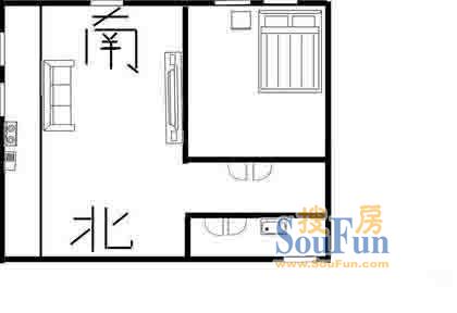 新村路350弄小区上海 甘泉四村 户型 1室1厅1卫1厨 0.00㎡