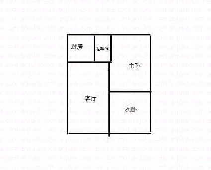 南山综合市场南山综合市场一期 户型图 2室1厅0卫0厨 0.00㎡
