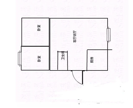 梅艳新村梅艳新村 户型图 2室2厅0卫0厨 0.00㎡