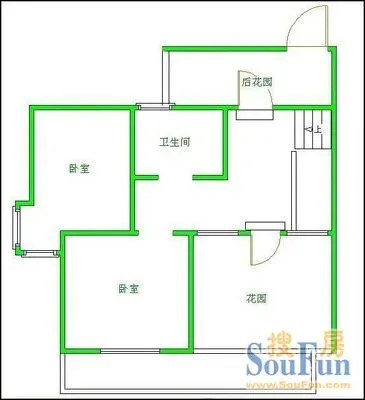 水电五局常乐小区常乐小区 户型图&nbsp;2室1厅1卫1厨 0.00㎡