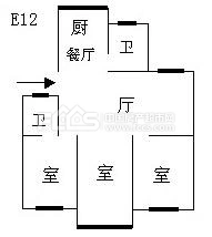 沱湾江南世家沱湾江南世家 3室2厅2卫1厨 0.00㎡