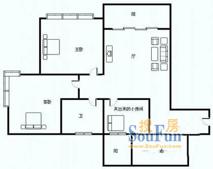 糖酒公司家属院糖酒公司家属院3.1.1.1 3室1厅1卫1厨 0.00㎡