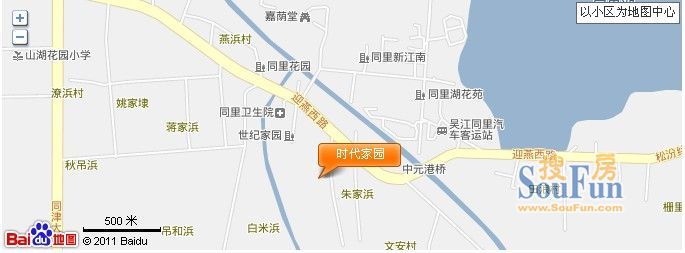 吴江时代家园交通图