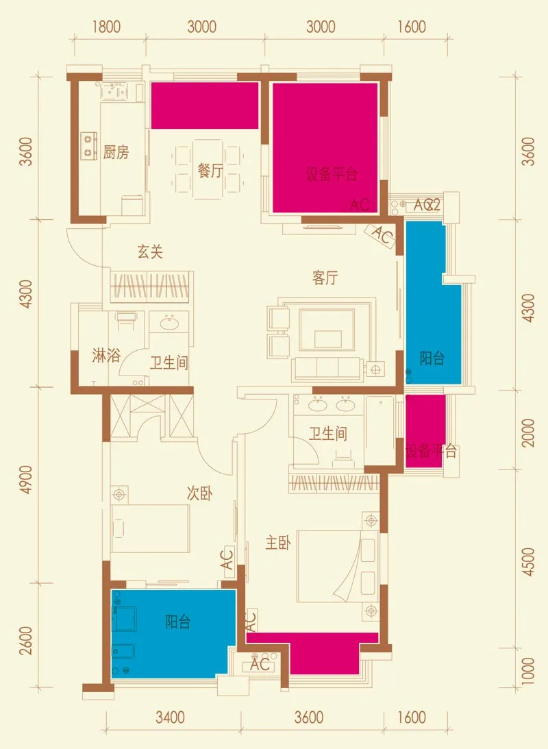 名邦西城国际d户型; 西城国际户型图; > 名邦西城国际户型图