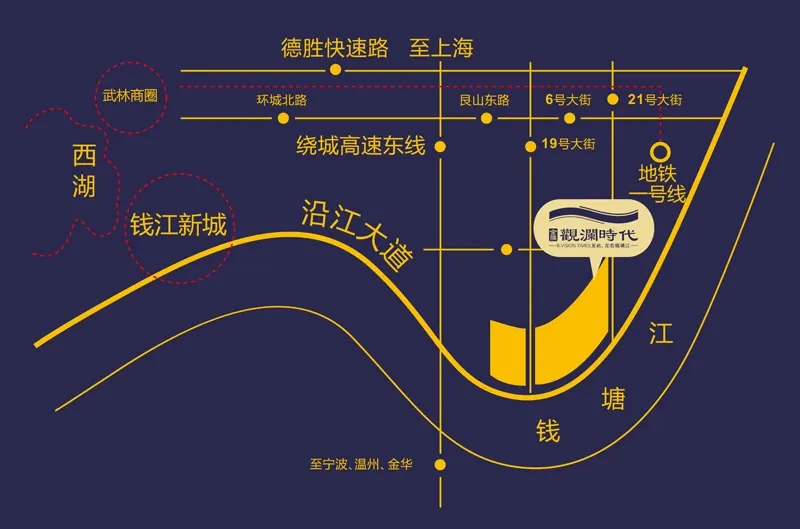 金隅观澜时代区位图