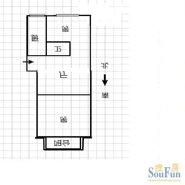 中亭街嘉惠苑中亭街嘉惠苑 户型 2室1厅1卫0厨 58.24㎡