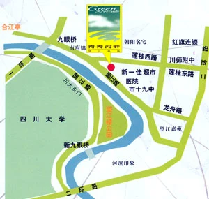 青青河畔交通图