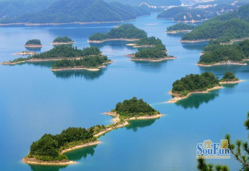 :2公里左右的千岛湖风景区